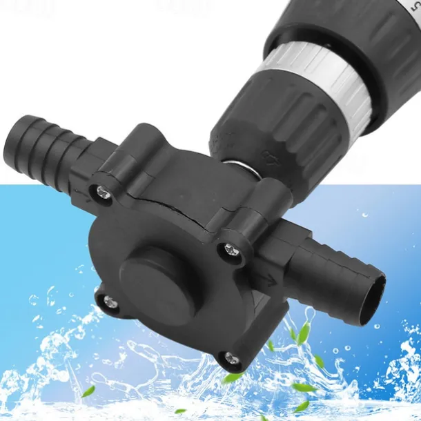 Water Pump Mini Electric Drill Drives Portable Electric Drill Pump Large Flow Pump Self Priming Transfer Oil Fluid Water Pump