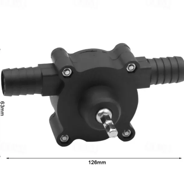 Water Pump Mini Electric Drill Drives Portable Electric Drill Pump Large Flow Pump Self Priming Transfer Oil Fluid Water Pump