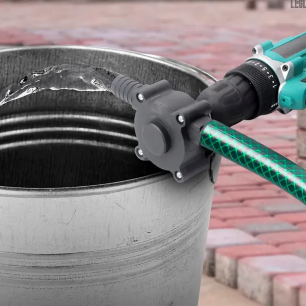 Water Pump Mini Electric Drill Drives Portable Electric Drill Pump Large Flow Pump Self Priming Transfer Oil Fluid Water Pump