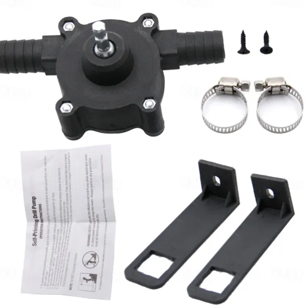 Water Pump Mini Electric Drill Drives Portable Electric Drill Pump Large Flow Pump Self Priming Transfer Oil Fluid Water Pump