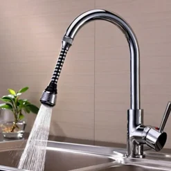 Water saving bubbler faucet splash proof water outlet multi function bubbler with hose