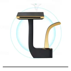 Waterfall Basin Sink Mixer Faucet, Brass Bathroom Taps Single Handle One Hole with Hot and Cold Hose Vessel Water Tap Deck Mounted