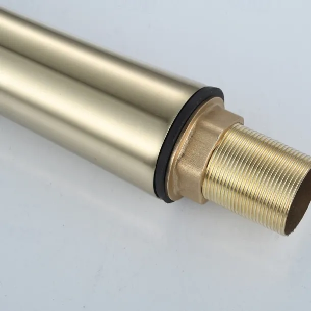 Waterfall Bathroom Sink Mixer Faucet, Mono Wash Basin Single Handle Basin Taps with Hot and Cold Hose Monobloc Vessel Water Brass Tap Deck Mounted