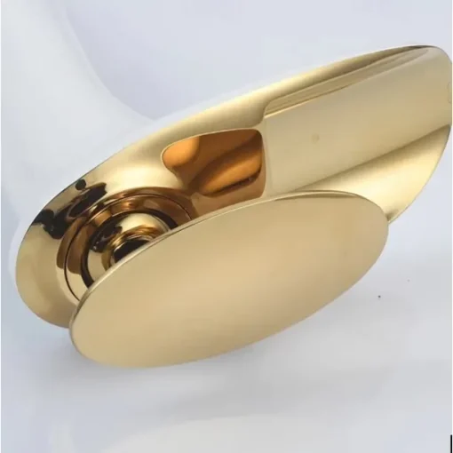 Waterfall Bathroom Sink Mixer Faucet Tall, Mono Wash Basin Single Handle Taps Deck Mounted, Washroom with Hot and Cold Hose Monobloc Vessel Water Brass Tap