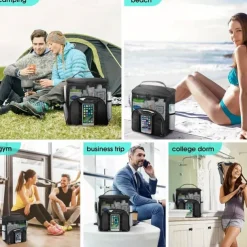 Waterproof Hanging Shower Caddy Organizer with 7 Flexible Holders.Quick Dry Mesh Toiletry Bag with Touch-Friendly Pocket for Smartphones Wall-Mount Shower Tote for College Dorm Gym and Travel 1PCS