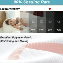 Waterproof Indoor Outdoor Curtains for Wedding Patio Thick Privacy Grommet Curtains for Wedding Bedroom, Living Room, Porch, Pergola, Cabana, 1 Panel