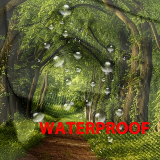 Waterproof Outdoor Curtain Privacy, Outdoor Shades, Sliding Patio Curtain Drapes, Pergola Curtains Grommet Forest For Gazebo, Balcony, Porch, Party