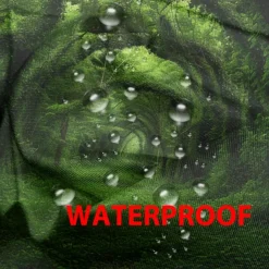 Waterproof Outdoor Curtain Privacy, Outdoor Shades, Sliding Patio Curtain Drapes, Pergola Curtains Grommet Forest For Gazebo, Balcony, Porch, Party