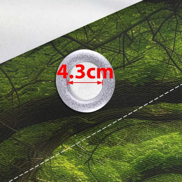 Waterproof Outdoor Curtain Privacy, Outdoor Shades, Sliding Patio Curtain Drapes, Pergola Curtains Grommet Forest For Gazebo, Balcony, Porch, Party