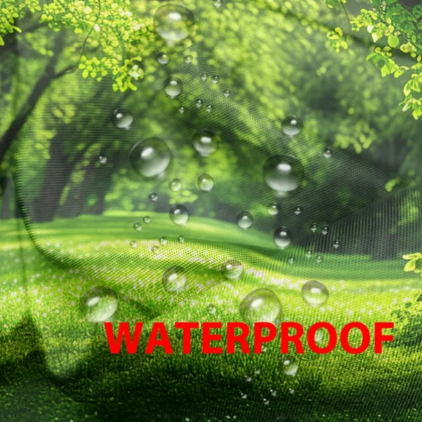 Waterproof Outdoor Curtain Privacy, Outdoor Shades, Sliding Patio Curtain Drapes, Pergola Curtains Grommet Forest For Gazebo, Balcony, Porch, Party