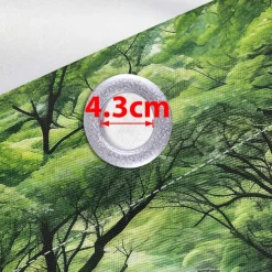 Waterproof Outdoor Curtain Privacy, Outdoor Shades, Sliding Patio Curtain Drapes, Pergola Curtains Grommet Forest Creek For Gazebo, Balcony, Porch, Party