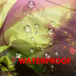 Waterproof Outdoor Curtain Privacy, Outdoor Shades, Sliding Patio Curtain Drapes, Pergola Curtains Grommet Forest Birds For Gazebo, Balcony, Porch, Party