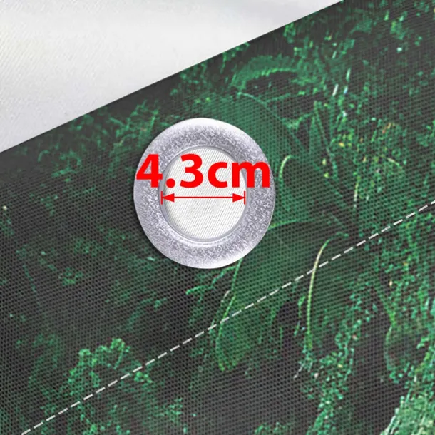 Waterproof Outdoor Curtain Privacy, Outdoor Shades, Sliding Patio Curtain Drapes, Pergola Curtains Grommet Forest Birds For Gazebo, Balcony, Porch, Party