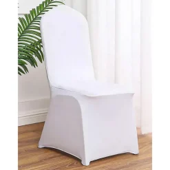 Wedding Chair Covers Stretchable Universal Fit Full Coverage Chair Slipcovers Perfect for Weddings, Banquets, and Events Durable and Wrinkle-Resistant Adds Elegance and Style to Any Occasion
