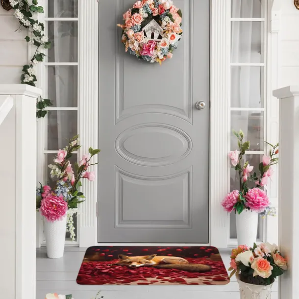 Wedding Doormat Kitchen Mat Floor Mat Non-Slip Area Rug Oil Proof Rug Indoor Outdoor Mat Bedroom Decor Bathroom Mat Entrance Rug