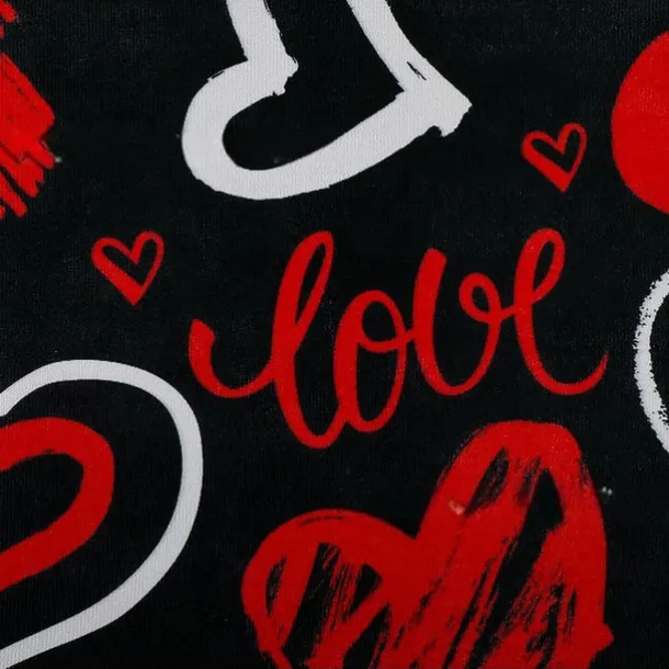 Wedding Heart Rugs Heart Shaped Non Slip Bathroom Rug Washable Mat Heart Kitchen Rugs Love Deco Floor Mat or Shower Bedroom Kitchen Deco (Double Heart, 17.7 x 31.5 Inches)