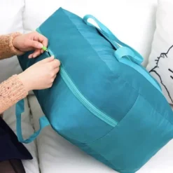 Weekender Bag Travel Duffel Bag with Shoe Compartment, Gym Bag with Wet Dry Separation for Women Men, Waterproof Portable Quilt Storage Bag, Large-Capacity Travel Organizer for Business Trip