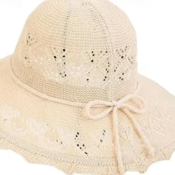Wide Brim Straw Sun Hat for Women, Floppy Beach Hat with Bowknot, UV Protection Summer Hat, Foldable Outdoor Travel Visor