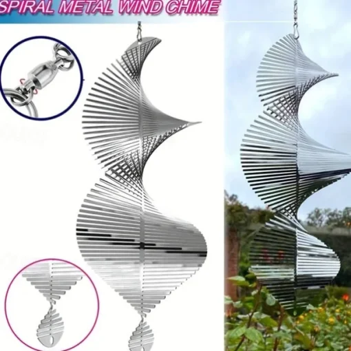 Wind Spinners for Yard Metal Garden Spinner Outdoor Courtyard Decoration Hanging Decoration, Garden Patio Decoration, Send Friends And Relatives To Commemorate The Wind Chimes, Memorial Gifts