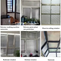 Window Sun Shade Film Home Sunshade Protector Pad Aluminum Foil Anti-UV Sunshine Room Balcony Insulation Film Shading Board