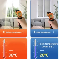 Window Sun Shade Film Home Sunshade Protector Pad Aluminum Foil Anti-UV Sunshine Room Balcony Insulation Film Shading Board