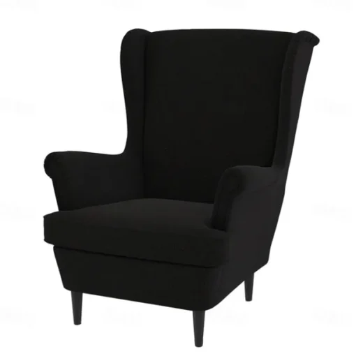 Wingback Chair Cover Armchair Cover Single Seat Solid Color Quilted Polyester Slipcovers STANDcover LITB PRIME cover