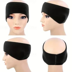 Winter Fleece Ear Warmer Headband, Cold Weather Ear Warmers Muffs Headband, Keep Ears Warm Headband For Ski Running Cycling