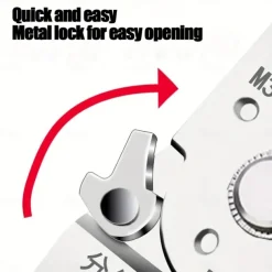 Wire Stripper, Multifunctional Metal Lock Cutting Sharp Wire Cutting Pliers, Used For Household Appliance Repair, Mechanical Repair, Electrician Wire Cutting, Crimping, Splitting, Winding