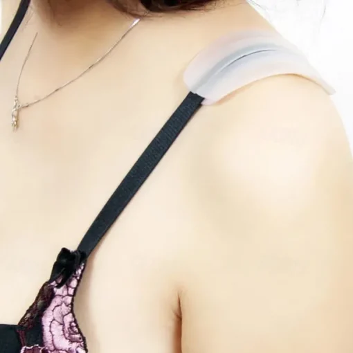 Women Silicone Bra Strap Decompression anti-Slip Shoulder Pads Underwear Shoulder Pads Accessories