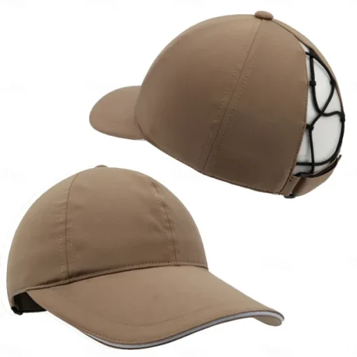Women Simple Outdoor Running Sports Ponytail Cap