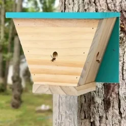 Wood Carpenter Bees Trap For Outside Wood Boring Bees Trap Carpenter Bees Traps Outdoor Hanging Insect Traps Removes