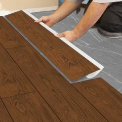 Wood Floor Wallpaper Peel And Stick Wall Sticker PVC Self Adhesive for Home Decor Home Living Room Bedroom Floor Tile Renovation Stickers Waterproof 15x90cm / 6''x35.4''