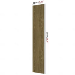 Wood Floor Wallpaper Peel And Stick Wall Sticker PVC Self Adhesive for Home Decor Home Living Room Bedroom Floor Tile Renovation Stickers Waterproof 15x90cm / 6''x35.4''