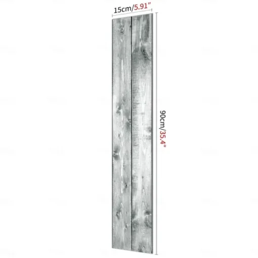 Wood Floor Wallpaper Peel And Stick Wall Sticker PVC Self Adhesive for Home Decor Home Living Room Bedroom Floor Tile Renovation Stickers Waterproof 15x90cm / 6''x35.4''