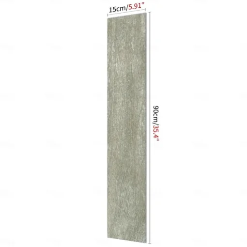 Wood Floor Wallpaper Peel And Stick Wall Sticker PVC Self Adhesive for Home Decor Home Living Room Bedroom Floor Tile Renovation Stickers Waterproof 15x90cm / 6''x35.4''