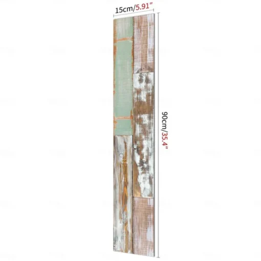 Wood Floor Wallpaper Peel And Stick Wall Sticker PVC Self Adhesive for Home Decor Home Living Room Bedroom Floor Tile Renovation Stickers Waterproof 15x90cm / 6''x35.4''