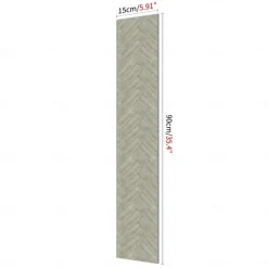 Wood Floor Wallpaper Peel And Stick Wall Sticker PVC Self Adhesive for Home Decor Home Living Room Bedroom Floor Tile Renovation Stickers Waterproof 15x90cm / 6''x35.4''