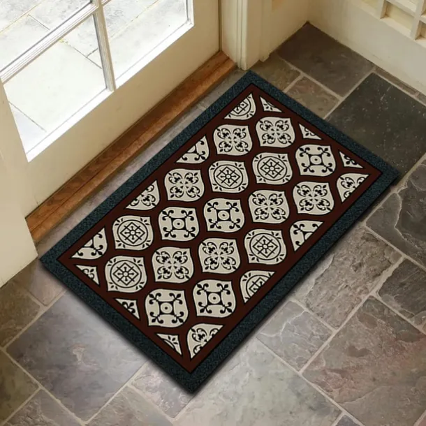 Wooden Pattern Doormat Kitchen Mat Floor Mat Non-Slip Area Rug Oil Proof Rug Indoor Outdoor Mat Bedroom Decor Bathroom Mat Entrance Rug