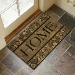 Wooden Pattern Doormat Kitchen Mat Floor Mat Non-Slip Area Rug Oil Proof Rug Indoor Outdoor Mat Bedroom Decor Bathroom Mat Entrance Rug