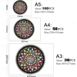 Wooden Puzzle for Adults Animal Shaped Wood Jigsaw Puzzles Children Educational Toy Family Board Game for Kids Gift