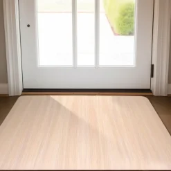Wooden Texture Pattern Doormat Kitchen Mat Floor Mat Non-Slip Area Rug Oil Proof Rug Indoor Outdoor Mat Bedroom Decor Bathroom Mat Entrance Rug