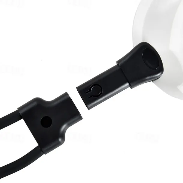 5X Hands Free Magnifying Glass Adjustable Magnifier with4.33in Diameter Lens and Stand Neckwear for Reading Seniors Low Vision Sewing Crafting Cross Stitch Inspection Repair