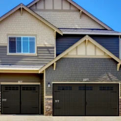 16x7FT/8x7FT Garage Screen Door Magnetic Garage Door Screen Magnetic Closure Fiberglass Garage Screen Doors for 2 Car Garage Pull Down for Patio, Porch, Window to Keep Bugs Out